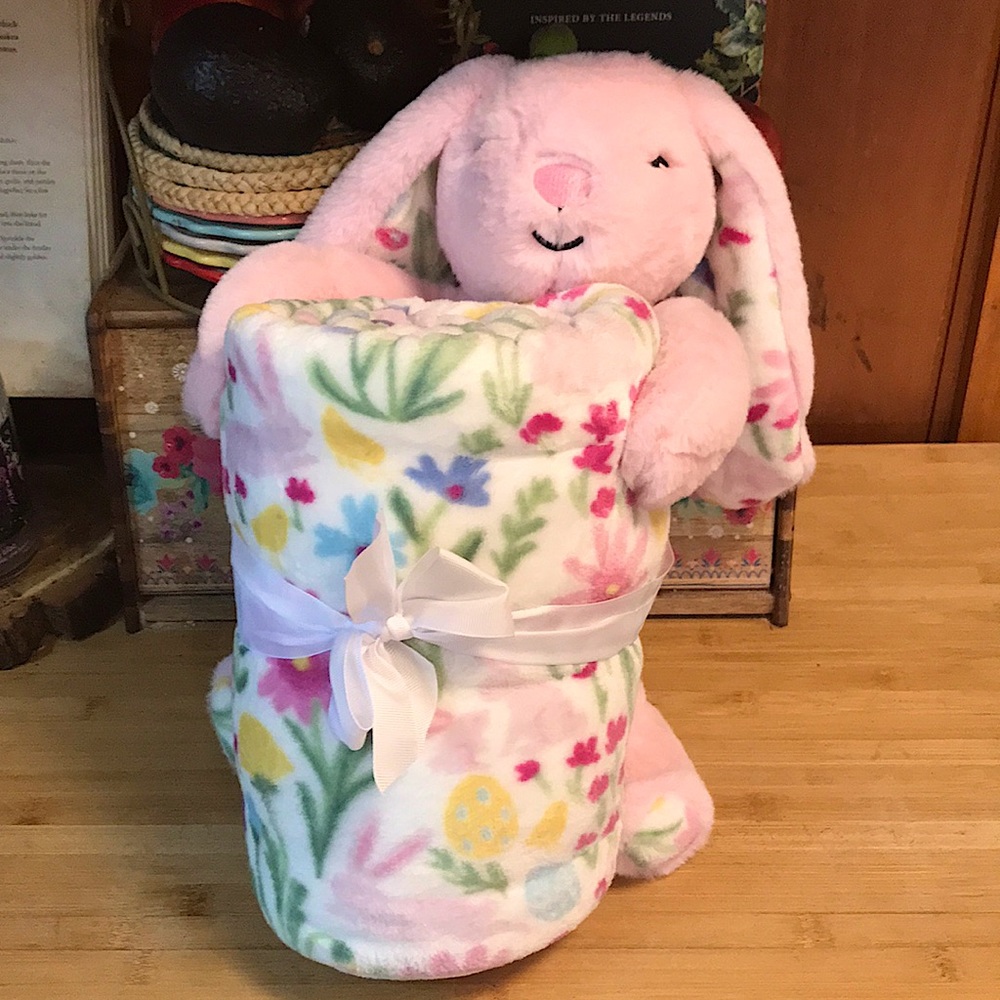 Bunny with blanket